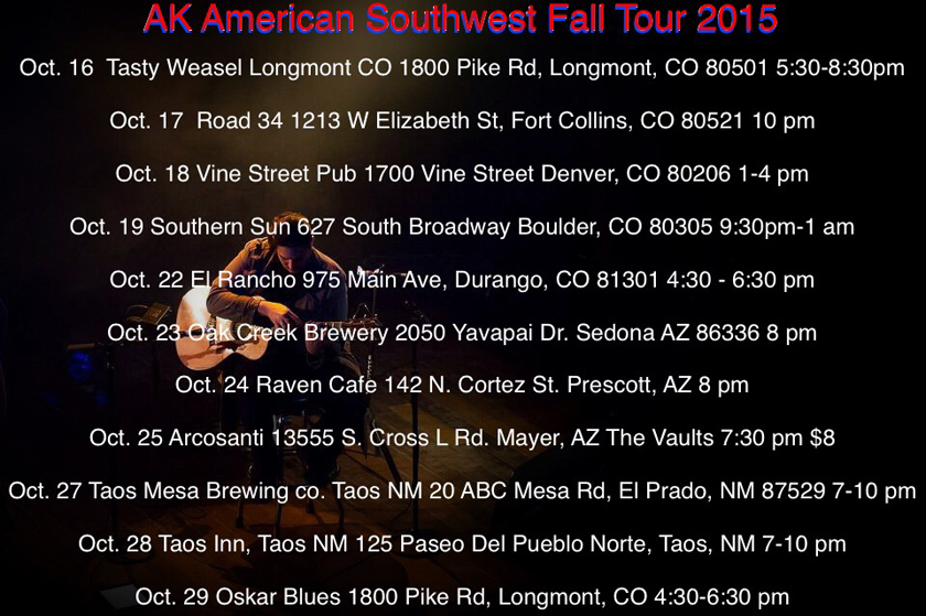 American Southwest Fall Tour 2015